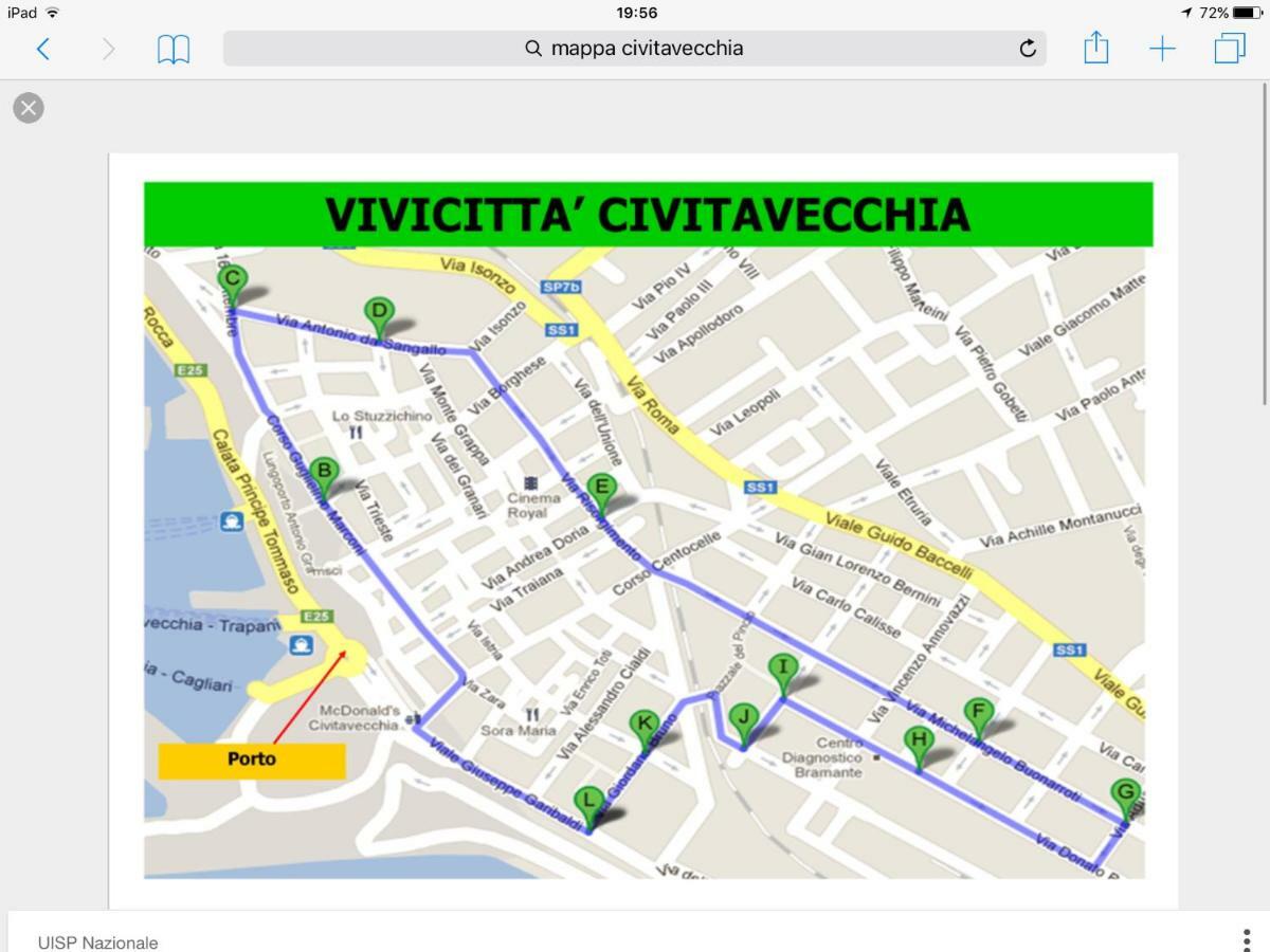 Whole Holiday Home Apartment Splendid Civitavecchia Da Pamino & Priscilla Exteriör bild